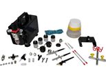 Vidaxl Set Completo Di Aerografo Professionale Con 3 Pistole