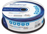Mediarange BD-R 25GB 6X Completamente Stampabile 25 Pezzi Cakebox