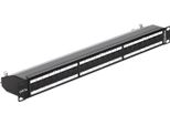 Delock - Patch Panel - RJ-45 X 24 - Jet Black, Ral 9005 - 1U - 48,3 Cm (19") (43320)"