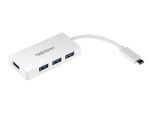 Trendnet TUC-H4E Trendnet USB-HUB 4-Port USB3.0 Ultra-Mini-Hub An USB-C