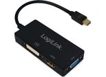 4K Mini Displayport 1.2 Logilink Zu Dvi/Hdmi/Vga Adapter