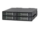Icy Dock MB699VP-B Backplane Icydock 4X6,3Cm SATAI-III In 1X5,25" Hdd/Ssd Sw Bulk"