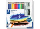 Staedtler 61 14610C Staedtler Set Da Disegno Acquerello Viaggio Di Design, 18 Pezzi