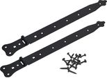 Kotarbau® Set Di 2 Cerniere Per Tapparelle 460 Mm Cerniera Per Cancello Stretta Cerniera Per Porta Elegante Di Altissima Qualità Cerniere A Croce Cerniera Per Cancello Da Giardino