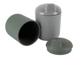 Dantoy Tiny Organic Sippy Cup Grigio/Verde Confezione Da 2 Pezzi