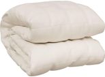 Vidaxl Coperta Pesata Crema Chiaro 220X260 Cm 15 Kg Tessuto
