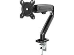 Supporto Per Monitor Maclean, Molla A Gas, 13"-27"", 8 Kg, Nero, MC-860N"