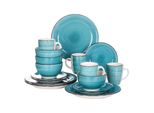 Set Di Stoviglie In Ceramica, Adatto Al Microonde, Lavabile In Lavastoviglie, 16/32/48 Pezzi, 16 Pezzitranslate To German