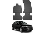 2017-2024 Audi Q5 Fy Tappetini In Gomma Nera 4 Pz
