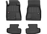 2015-2025 Ford Mustang Coupe Tappetini Tpe Nero 4 Pz