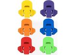 Inf Apribottiglie Facile In Pp Colorato, Set Da 6 Pezzi Per Lattine E Bottiglie