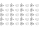 20 Pezzi Rivetti A Forma Di Cuore 8 Mm In Lega Di Zinco Con Viti Ph Per Cintura, Marsupio, Cappelli, Abbigliamento E Scarpe Argento