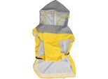 Cani -Cappottina -Copertina Con Strisce Riflettenti In Pvc Trasparente -Rimbocco Regolabile -Mackintosh Impermeabile Per Cani Di Taglia Grande Xl