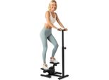 Stepper Costway, Stepper Fitness Con Manubri, Resistenza E Display Lcd, Scalatore Con Maniglia Regolabile In Altezza, Macchina Stepper