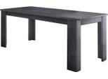 Dmora Tavolo Allungabile Arizon 90X190X75H Cm Grigio Ardesia, Allungabile 10 Posti Italy