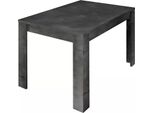 Dmora Tavolo Allungabile Takumi 90X137X79H Cm Grigio Ardesia, Allungabile 10 Posti Italy