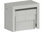 Dmora Set Tavolo E Sedie Auditore Bianco, 12 Posti Allungabile Italy