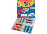 Penne In Fibra Bic Kids Kid Couleur Medium, Confezione Da 144 Pezzi