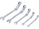 Bgs Set Di Chiavi Ad Anello A Doppio Snodo Angolate Sw 8-19 Mm 5 Pz - 6181