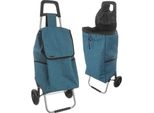Carrello Spesa Orion Carrello Spesa Con Borsa Blu Su Ruote Spazioso 40L 30 Kg