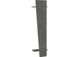 Dmora Mobile Da Ingresso Allinko 30X50X200H Cm Grigio Ardesia, Appendiabiti 3 Vani Italy