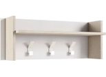 Dmora Mobile Da Ingresso Angry 29X90X34H Cm Marrone, Appendiabiti Paia Italy