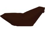 Talamo Italia Pouf Aunter 50X160X70H Cm Marrone, Marrone Forma Fantasia Italy