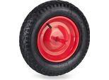 Relaxdays Ruota Per Carriola 3,50-8 Con Pneumatici