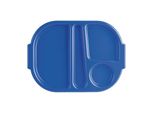 Vassoio Per Alimenti Piccolo In Policarbonato Olympia Kristallon, Blu, 322 Mm (10 Pezzi)