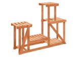 Vidaxl Portafiori 90X25X73,5 Cm In Legno Massiccio D'abete