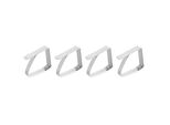 Fermatovaglia - 4 Pezzi, Hendi, 4 Pezzi, 50X10X(H)40Mm
