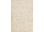 Vidaxl Tappeto Shaggy Pamplona A Pelo Alto Moderno Dorato 140X200 Cm
