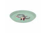 Koziol Teller Connect Plate Rex, Dessertteller, Kunststoff, Organic Green, 20.5 Cm, 8336748