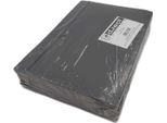D.Rect Cartella In Cartone Cartella Postale Fascetta In Gomma 300G Nero Cartella Per Documenti