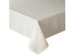 Eurofirany | Tovaglia - 140 X 220 Cm - Tovaglia Color Crema - Accenti Dorati