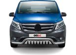 Bull Bar In Acciaio Inox Per Mercedes Vito W447 2014-2025 Abe