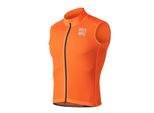 Rockbros Road To Sky Gilet Da Ciclismo Da Uomo Antivento Gilet Da Ciclismo Leggero Protezione Solare Gilet Da Corsa Gilet Senza Maniche Umidità Arancione L
