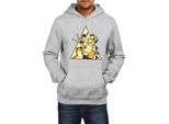 Felpa Con Cappuccio Da Uomo Naruto Naruto 08, Man Xl , Gris
