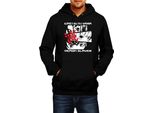 Felpa Con Cappuccio Da Uomo Demon Anime Slayer Kimetsu No Yaiba Kimetsu No Yaiba Demon Slayer, Man 2XL , Noir