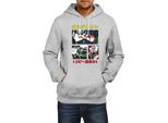 Felpa Con Cappuccio Da Uomo Naruto Kakashi Hatake 08, Man Xl , Gris