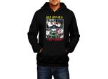 Felpa Con Cappuccio Da Uomo Naruto Kakashi Hatake 08, Man L , Noir