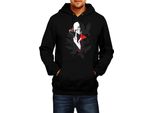 Felpa Con Cappuccio Da Uomo Naruto Itachi Crows, Man S , Noir