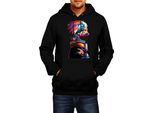Felpa Con Cappuccio Da Uomo Naruto Kakashi Hatake 06, Man Xl , Noir