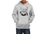 Felpa Con Cappuccio Da Uomo Naruto Kakashi Hatake 07, Man Xl , Gris