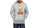 Felpa Con Cappuccio Da Uomo Naruto Naruto 06, Man 2XL , Gris