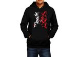 Felpa Con Cappuccio Da Uomo Naruto Naruto Kurama 03, Man S , Noir