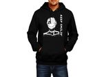 Felpa Con Cappuccio Da Uomo Japan Anime Manga Are We Friends Keep Smiling, Man S , Noir