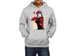 Felpa Con Cappuccio Da Uomo Anime Manga Neon Anime Genesis Manga Evangelion Misato Katsuragi Misato Katsuragi, Man M , Gris