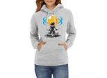 Felpa Con Cappuccio Da Donna Dragon Anime Manga Ball Z Goku 15, Lady M / Gris