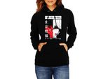 Felpa Con Cappuccio Da Donna Japan Animation Manga Anime Comics Tokyo Ghoul 01 Ken Kaneki, Lady Xs / Noir